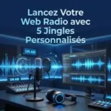 pack 5 jingle radio personnalisés